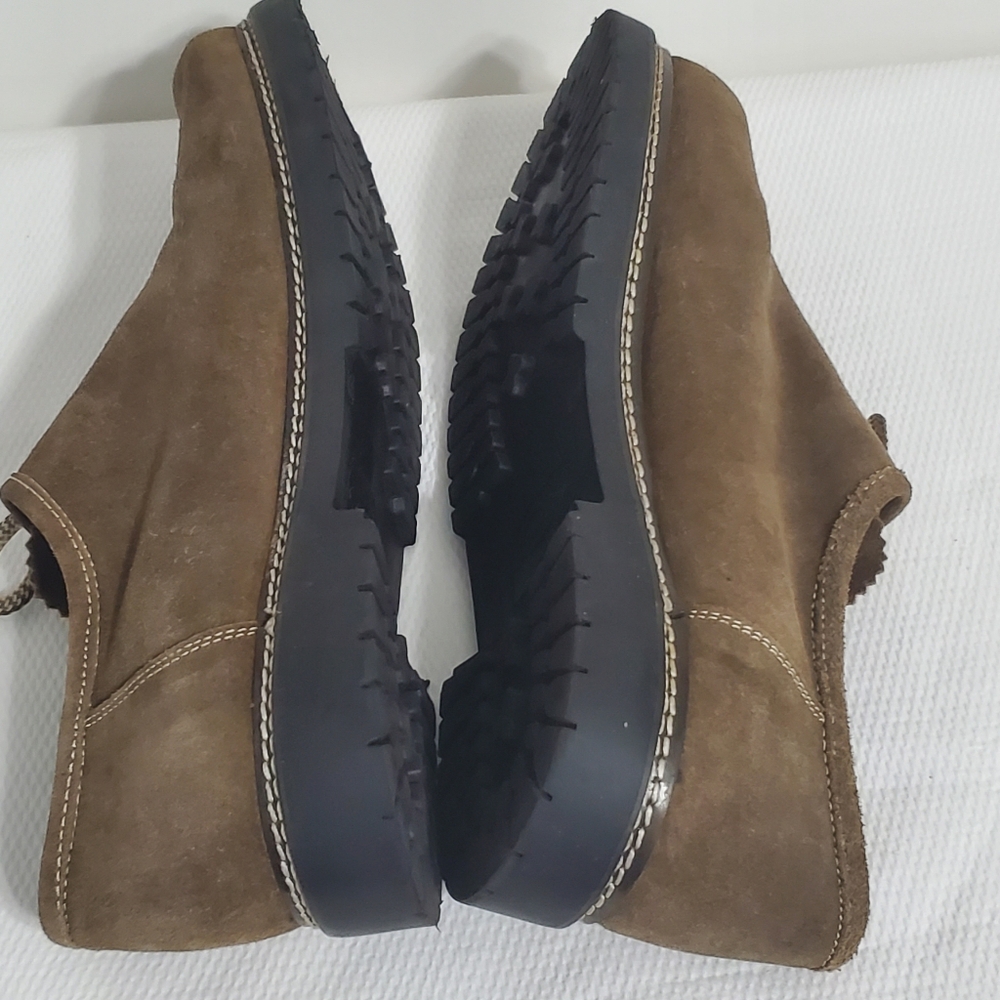 Country Maddox Classic Side Lace Haferl Oxford Style Shoe Suede Upper EU46 - Picture 6 of 10